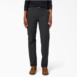 Dickies Women's Black Zippered Pants